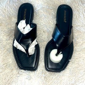 Shoe Dazzle Black Sandals